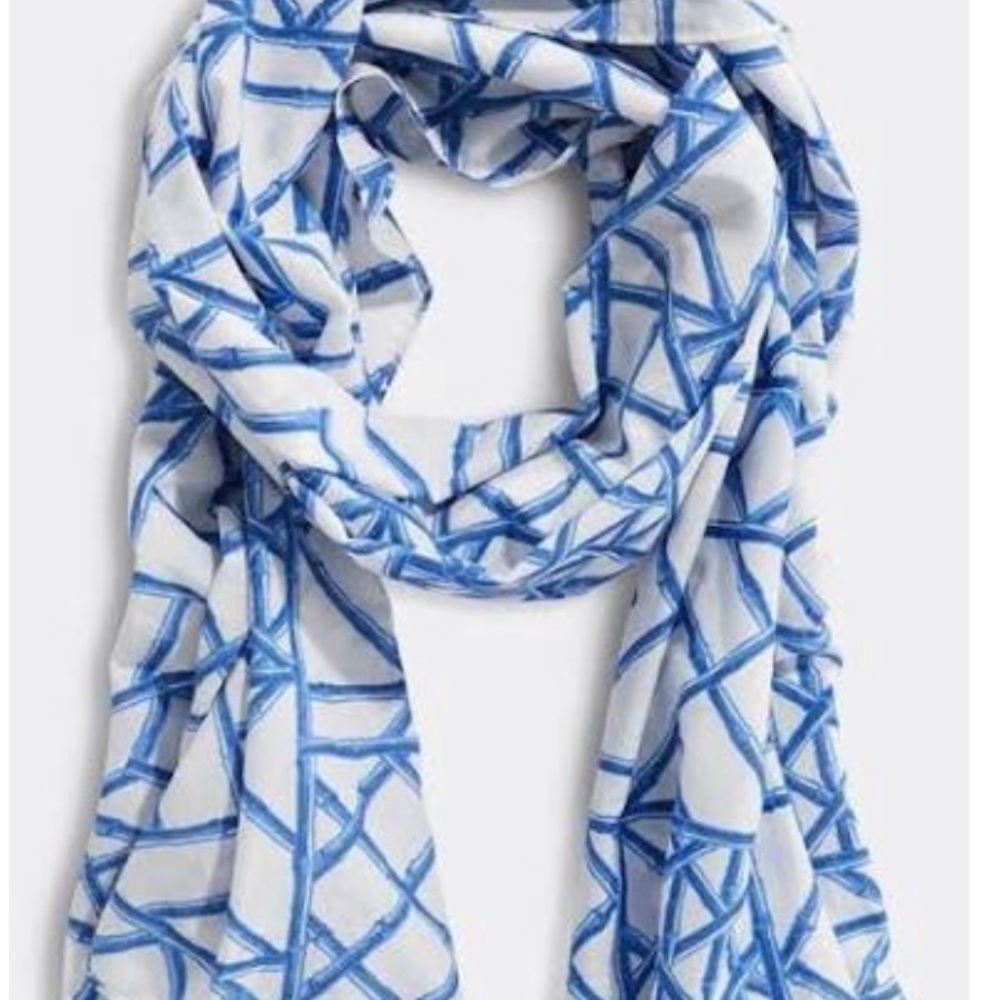 Bamboo Lattice Scarf- Color: Marlin